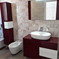 conjunto mueble de baño moderno